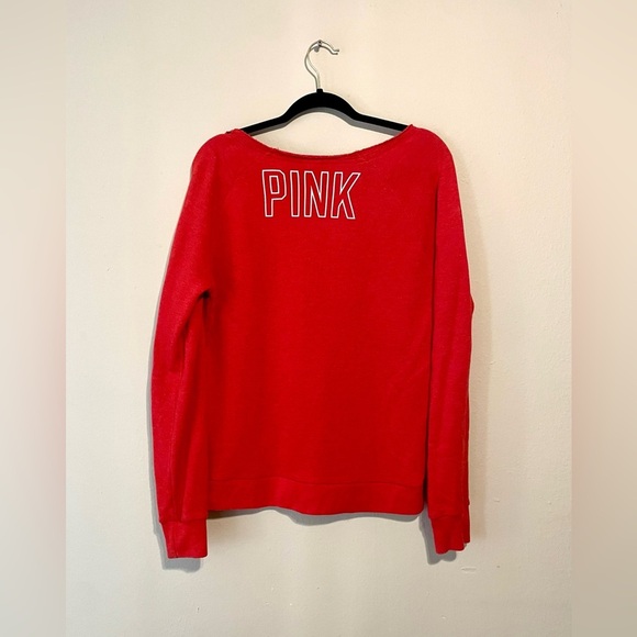 Victoria’s Secret PINK Texas Rangers Sweatshirt Vintage Y2K Size S (oversized) - Picture 3 of 5